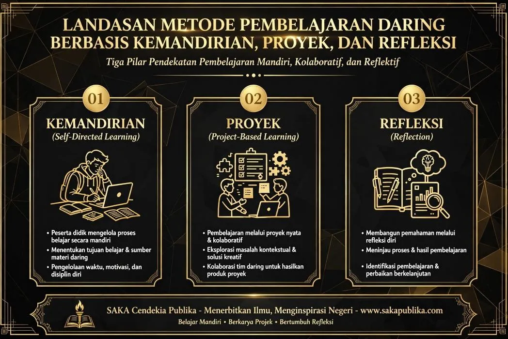 LANDASAN METODE PEMBELAJARAN DARING BERBASIS KEMANDIRIAN, PROYEK, DAN REFLEKSI